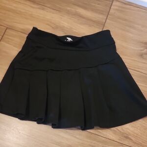 MTA Sport Black Pleated Girls' Skort